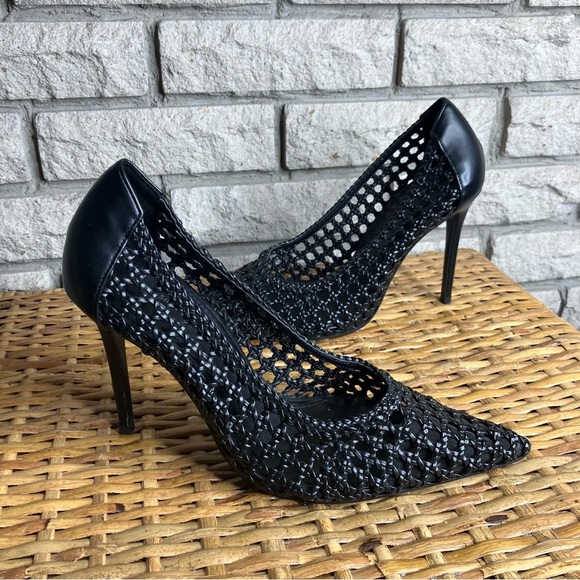 Zara Pumps Point Toe Leather - Picture 1 of 7